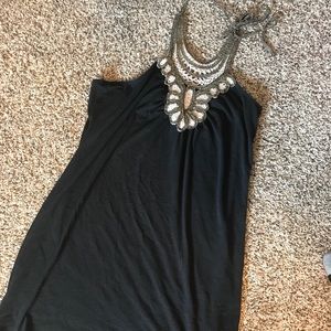 Halter Black Dress